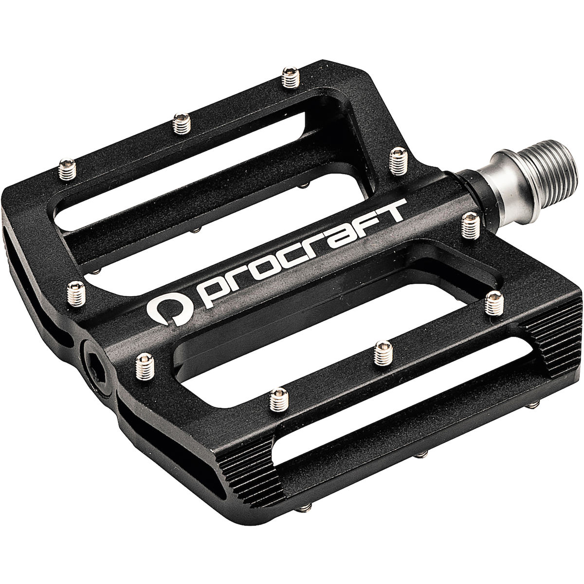 Pedale, Fahrradpedal, Plattformpedal, Aluminium Pedal, Schwarz