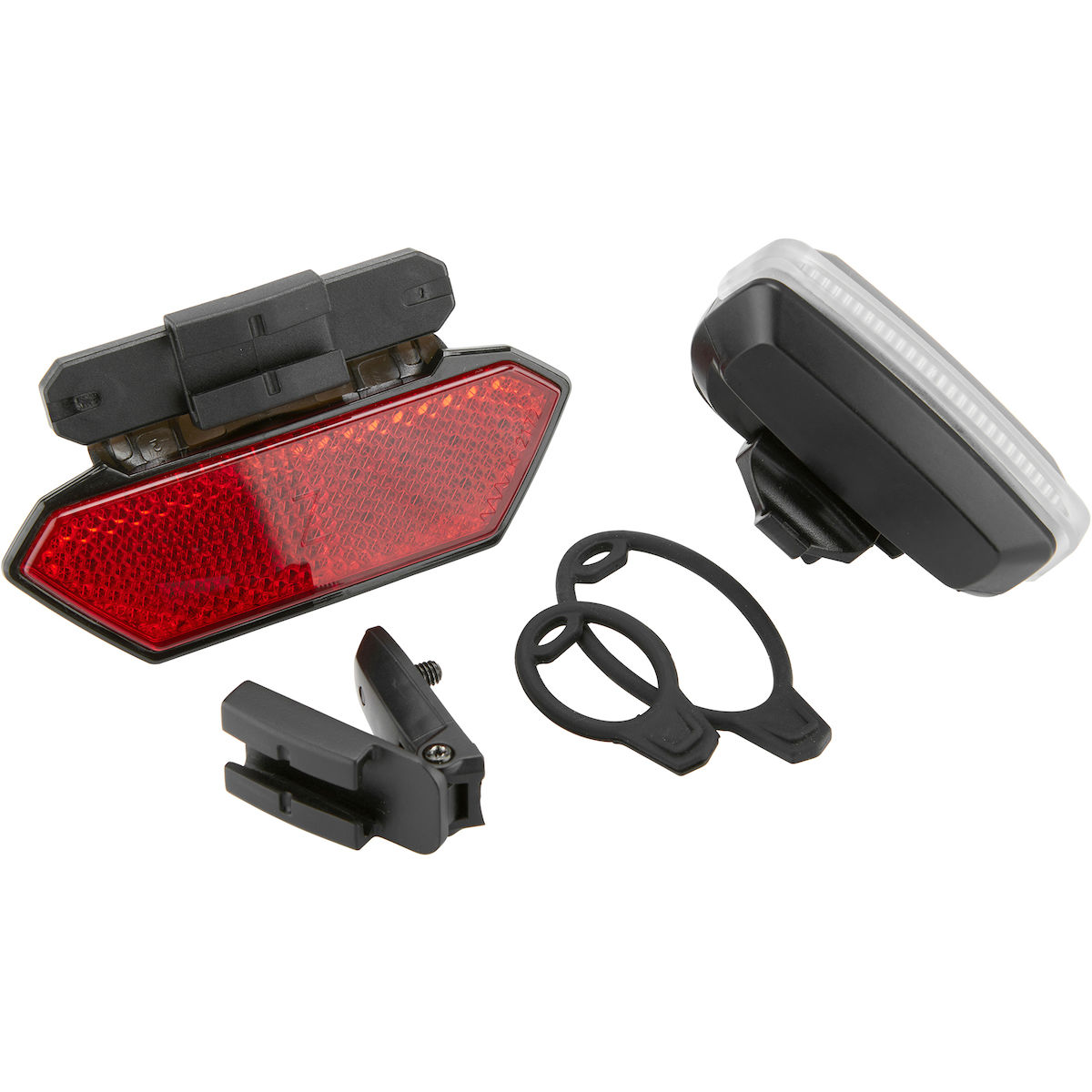 Rücklicht, Fahrradlicht, LED, Reflektor, Montagekit