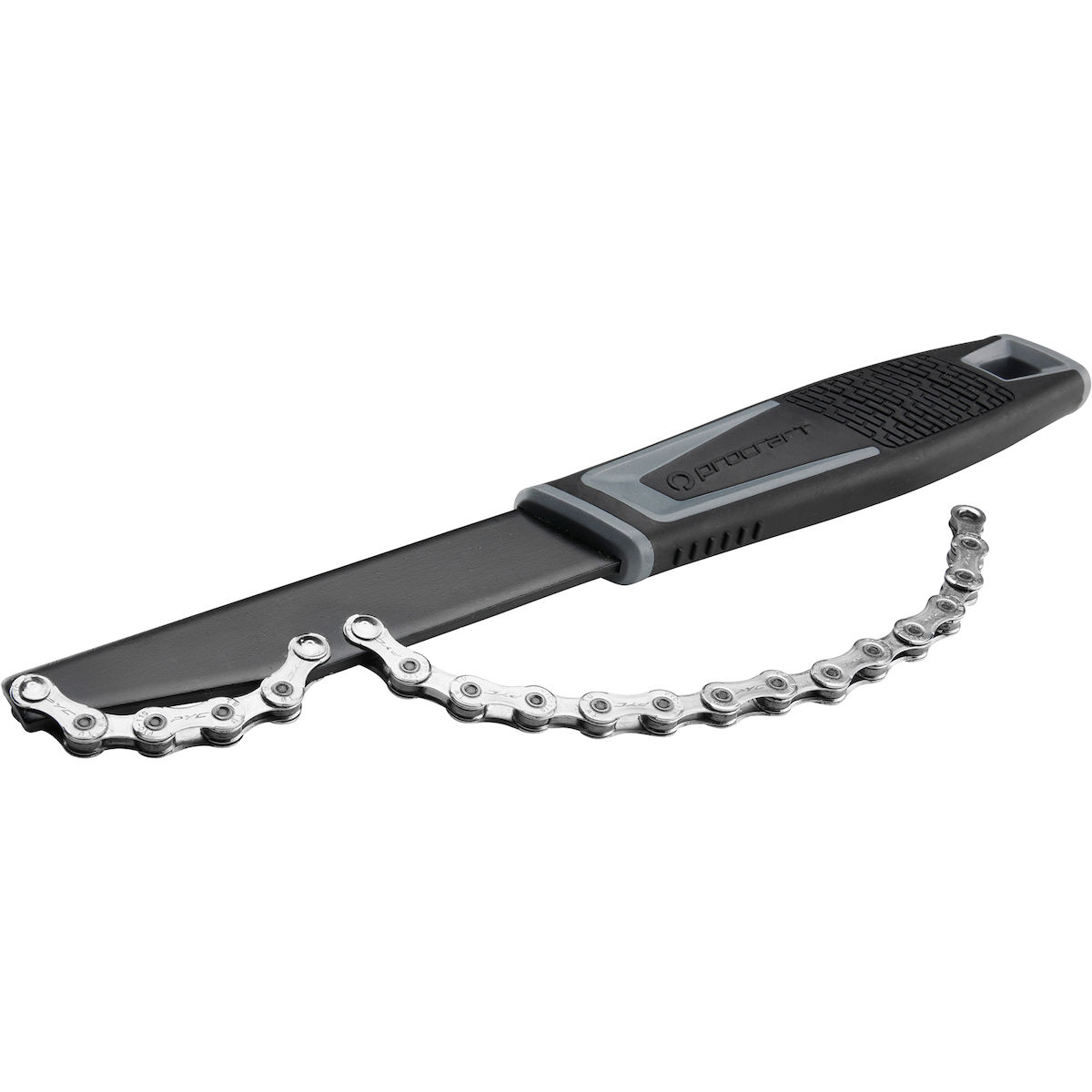 Küchenmesser, Kettenmesser, Hakenmesser?, Griffstück, Kette aus Metall
