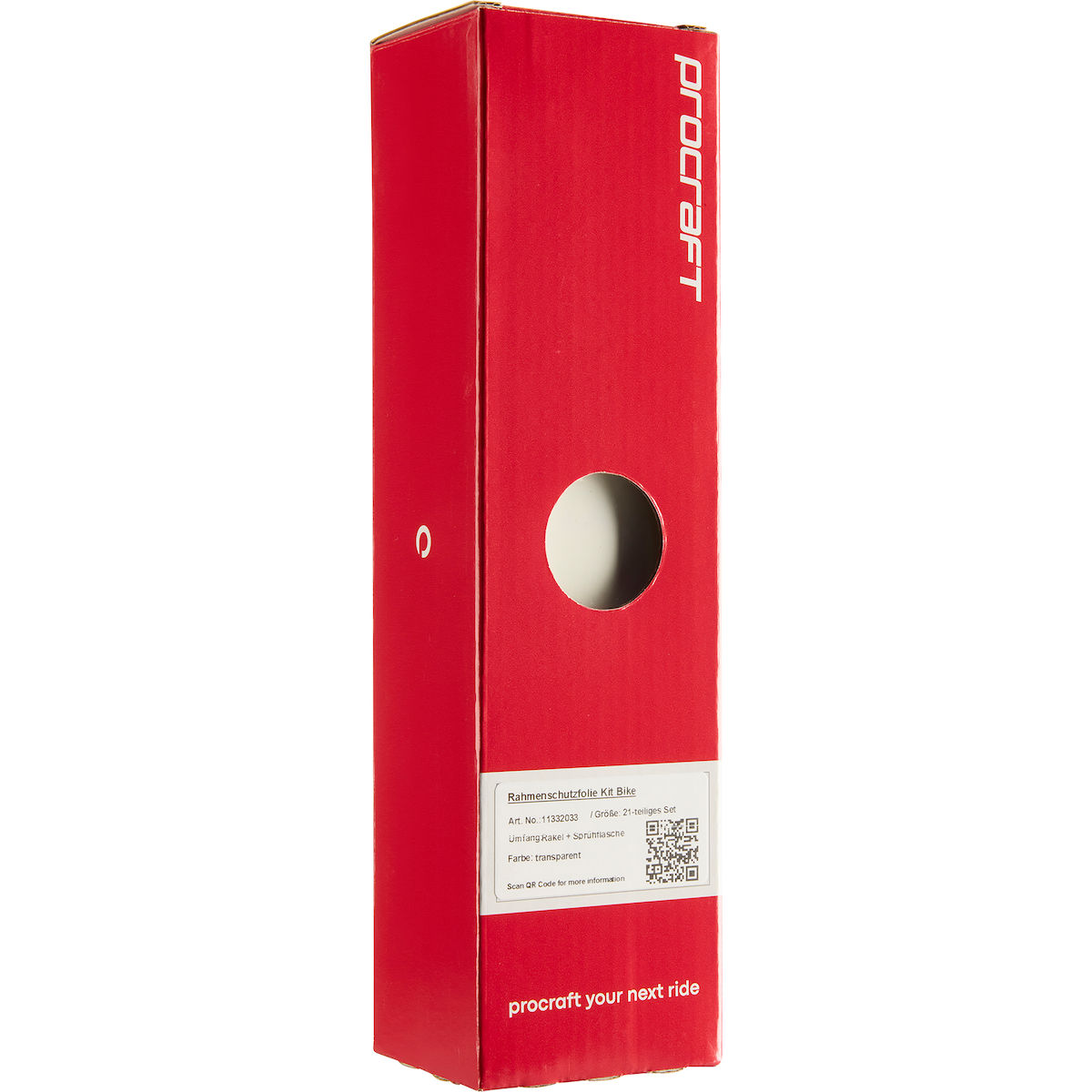 box, red box, packaging, hole, procraft