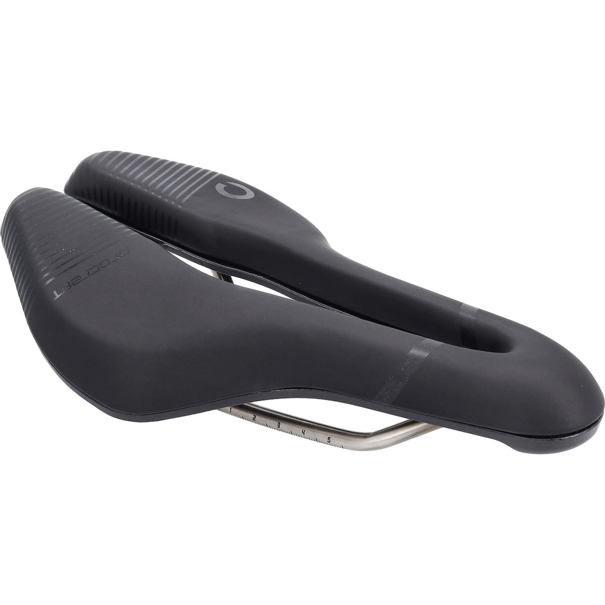 Sattel, Rennrad-Sattel, Kunststoff, Schwarz, Sitzkontakt-Linie