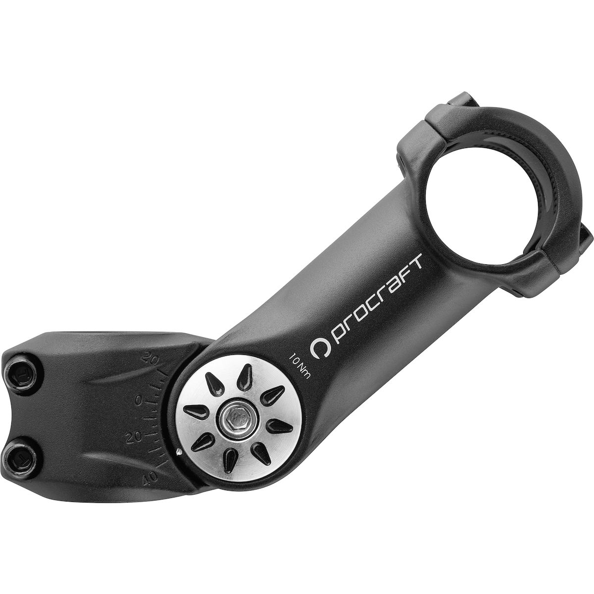 lenker, Teleskop, Vorbau, Aluminium, Schwarz
