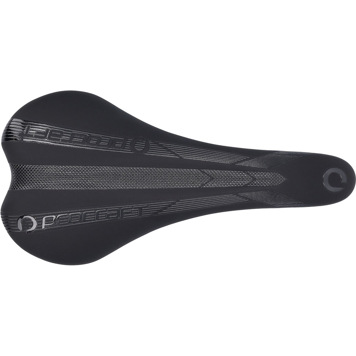 Sattel, Sattelpad, Rennrad, Schwarz, Mikroperforation