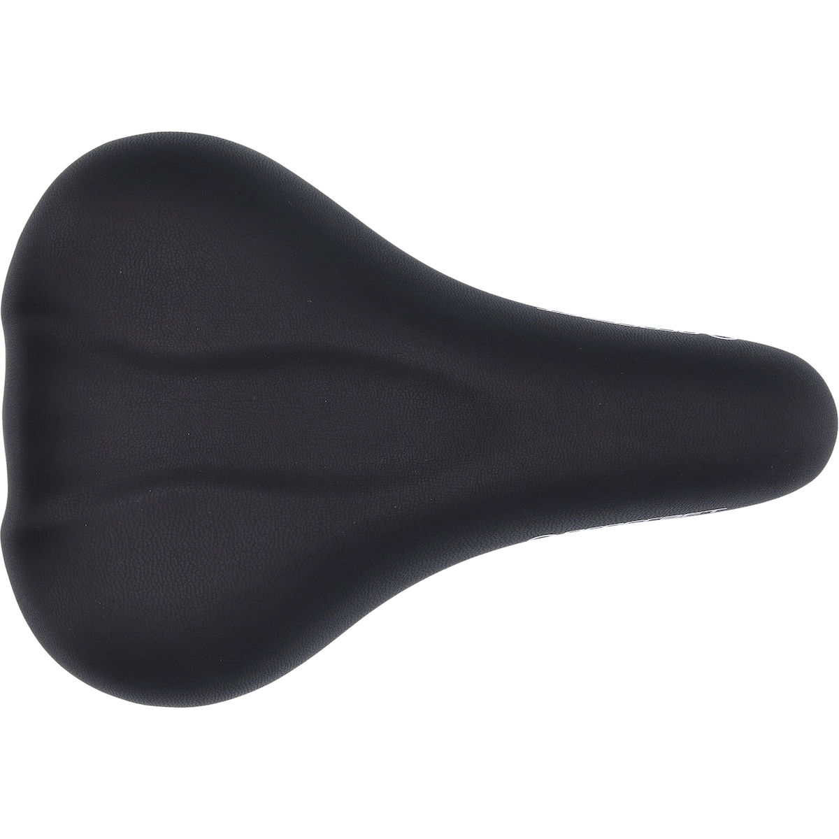 Sattel, Fahrradsattel, Gepolsterter Sattel, Schwarz, Weiche Oberfläche
