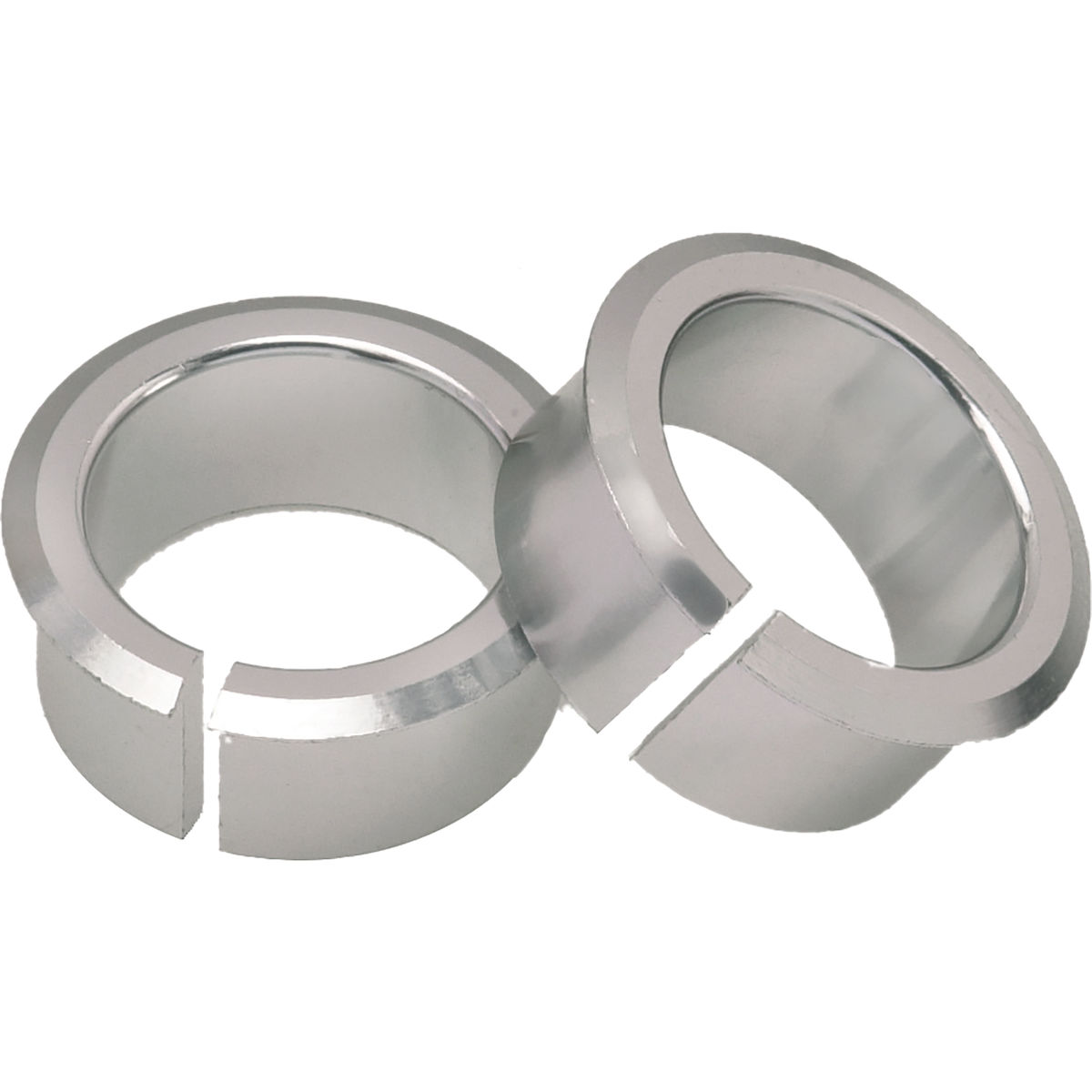 ring shim, metal ring, split ring, machined metal, silvery ring