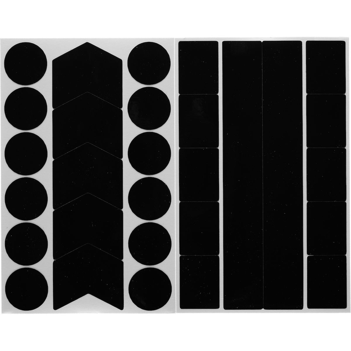 Patches, Aufkleberformen, Kreise, Quadrate, Geometrische Aufkleber