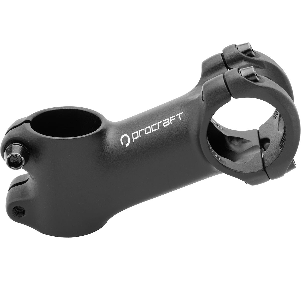 lenker, vorbau, klemme, aluminium, schwarz