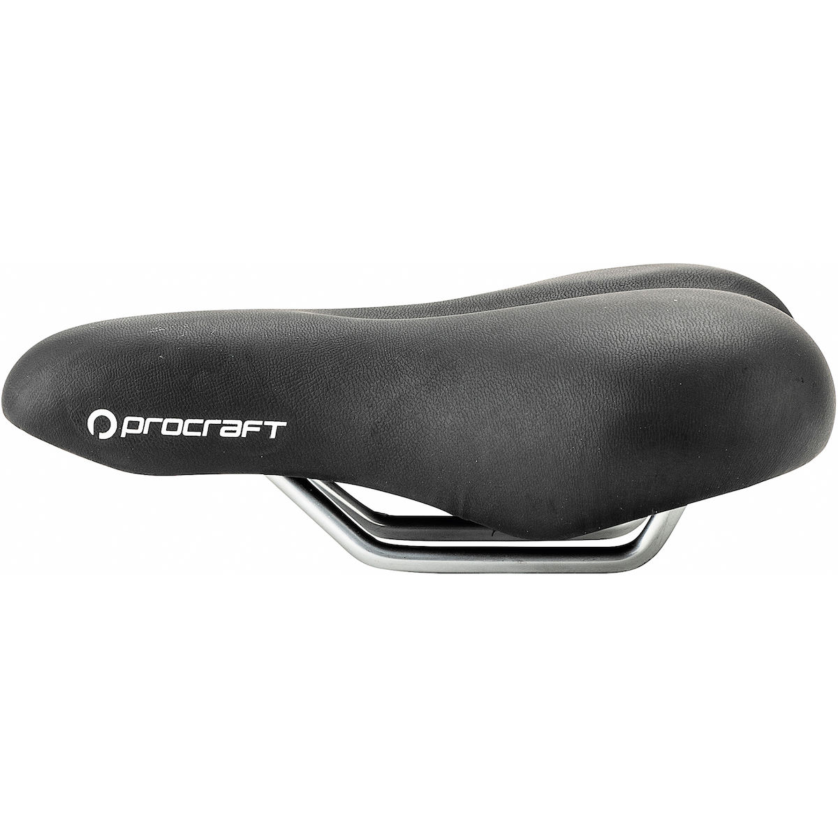 Sattel, Fahrradsattel, Schwarz, Kunstleder, Sattelklammer