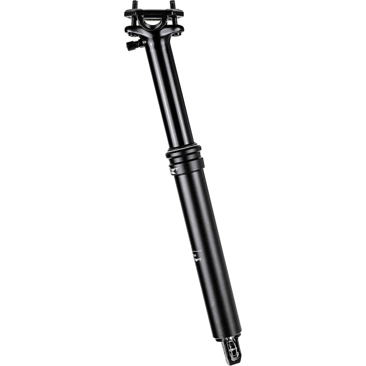 Sattelstütze, Bike Sattelstütze, Fahrradstütze, Verstellbar, Schwarz