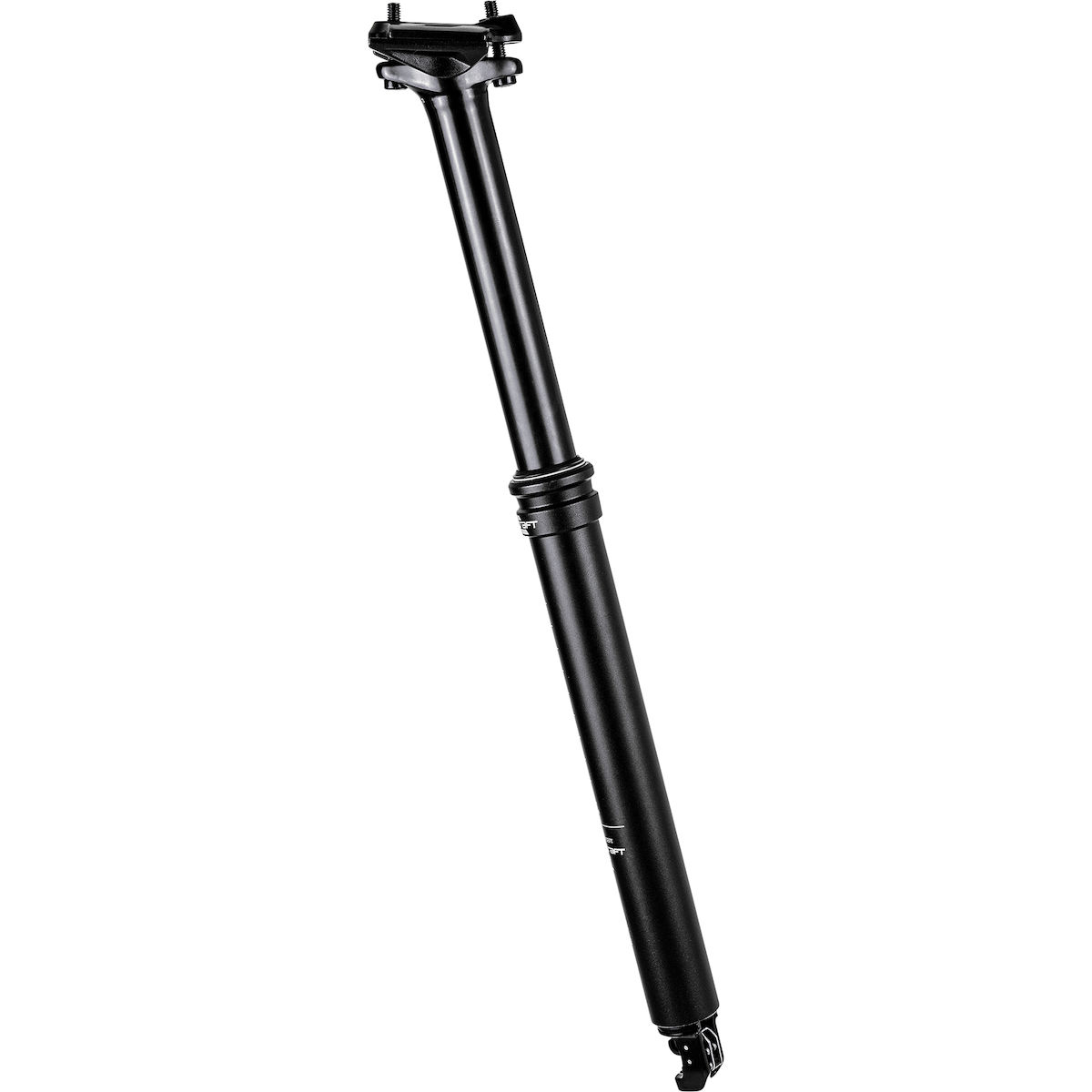 Sattelstütze, Kohle, Dämpfende, Rennrad, Schwarz