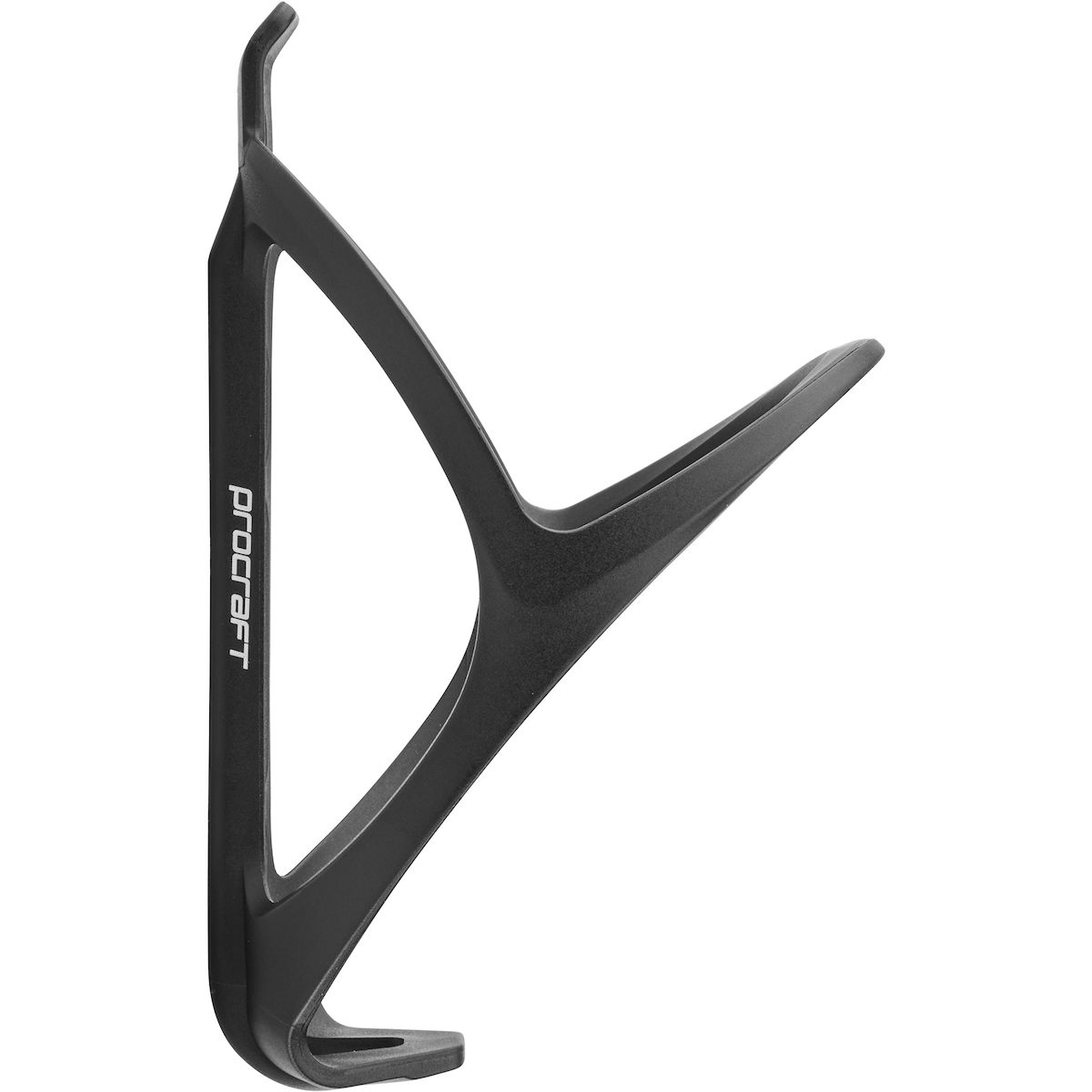 Fahrradflaschenhalter, Aluminium, Schwarz, Dreieckige Form, Bretextremter