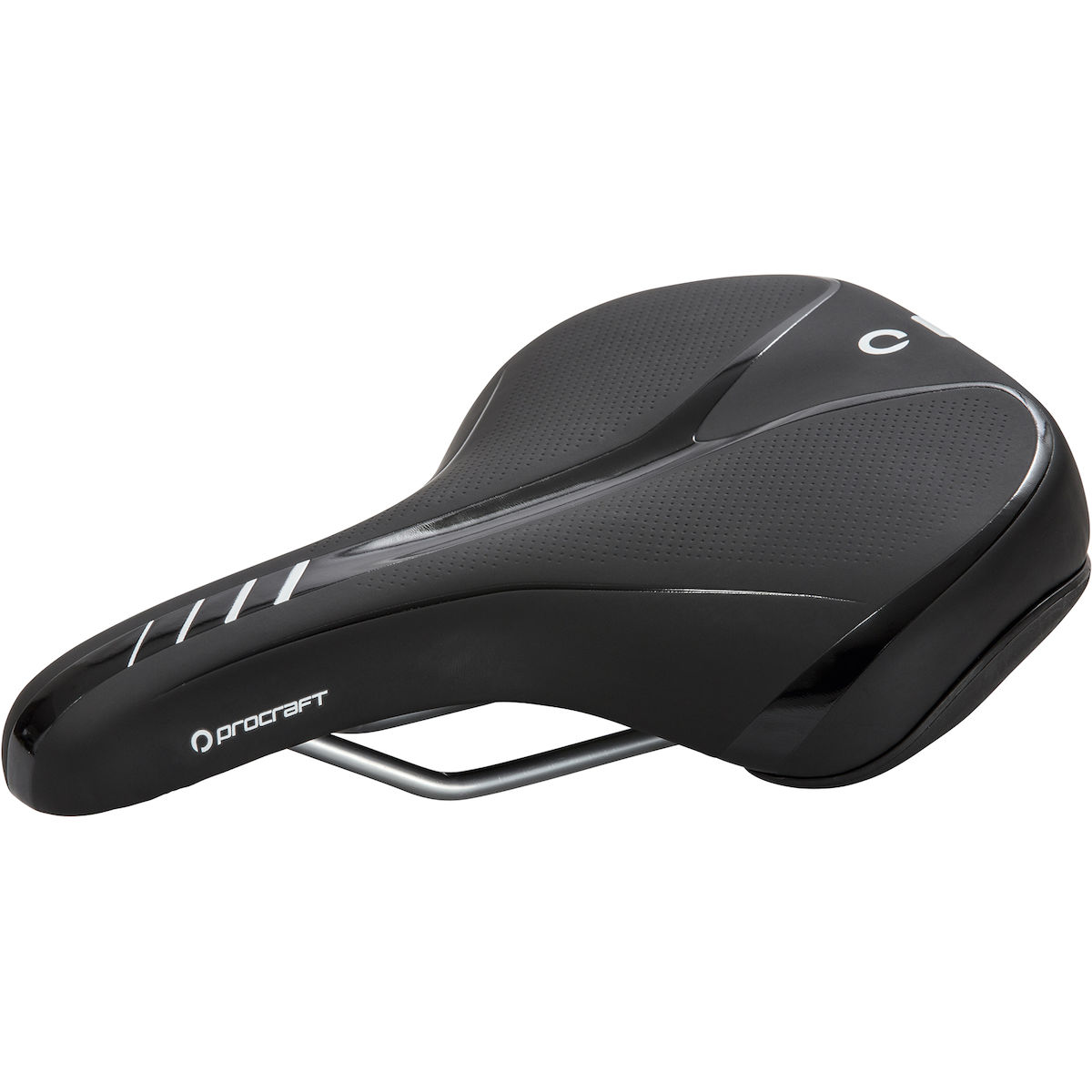 Sattel, Fahrradsattel, Schwarz, Grau, Polsterung