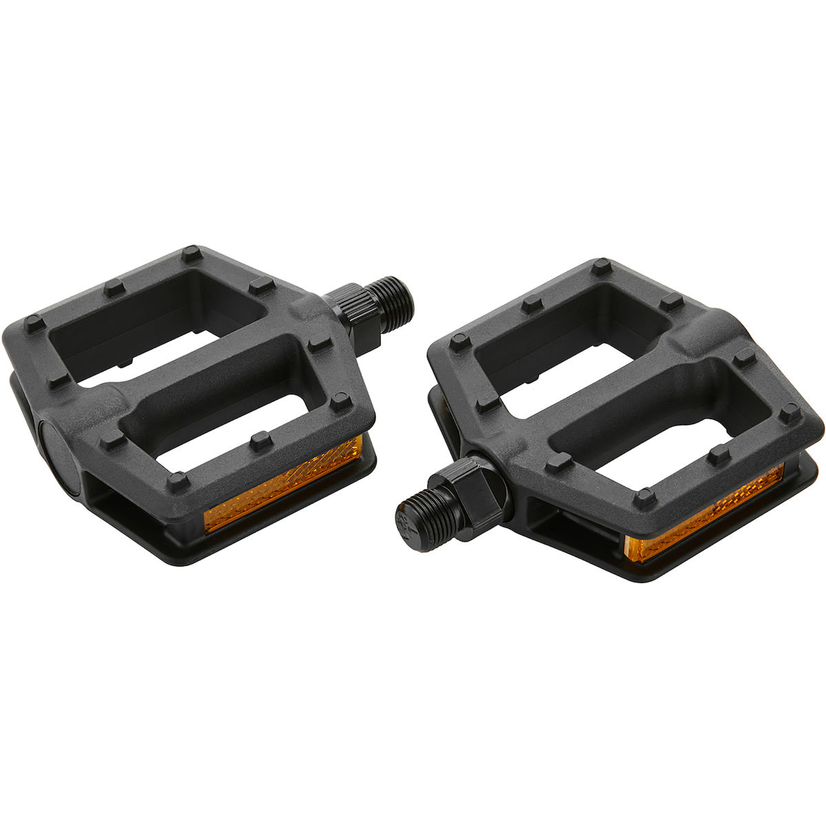 Pedal, Dirt Bike Pedals, Aluminium, Schwarz, Reflektierend