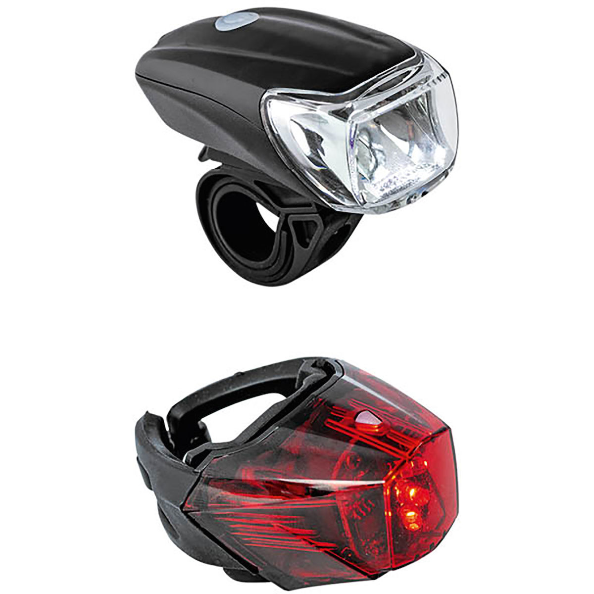 Fahrradlampe, Frontlicht, Rücklicht, LED, Bikelauncher