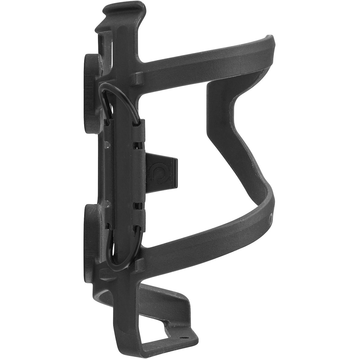Taschenhalter, Fahrradhalter, Kunststoff, schwarz, Schaftmontage