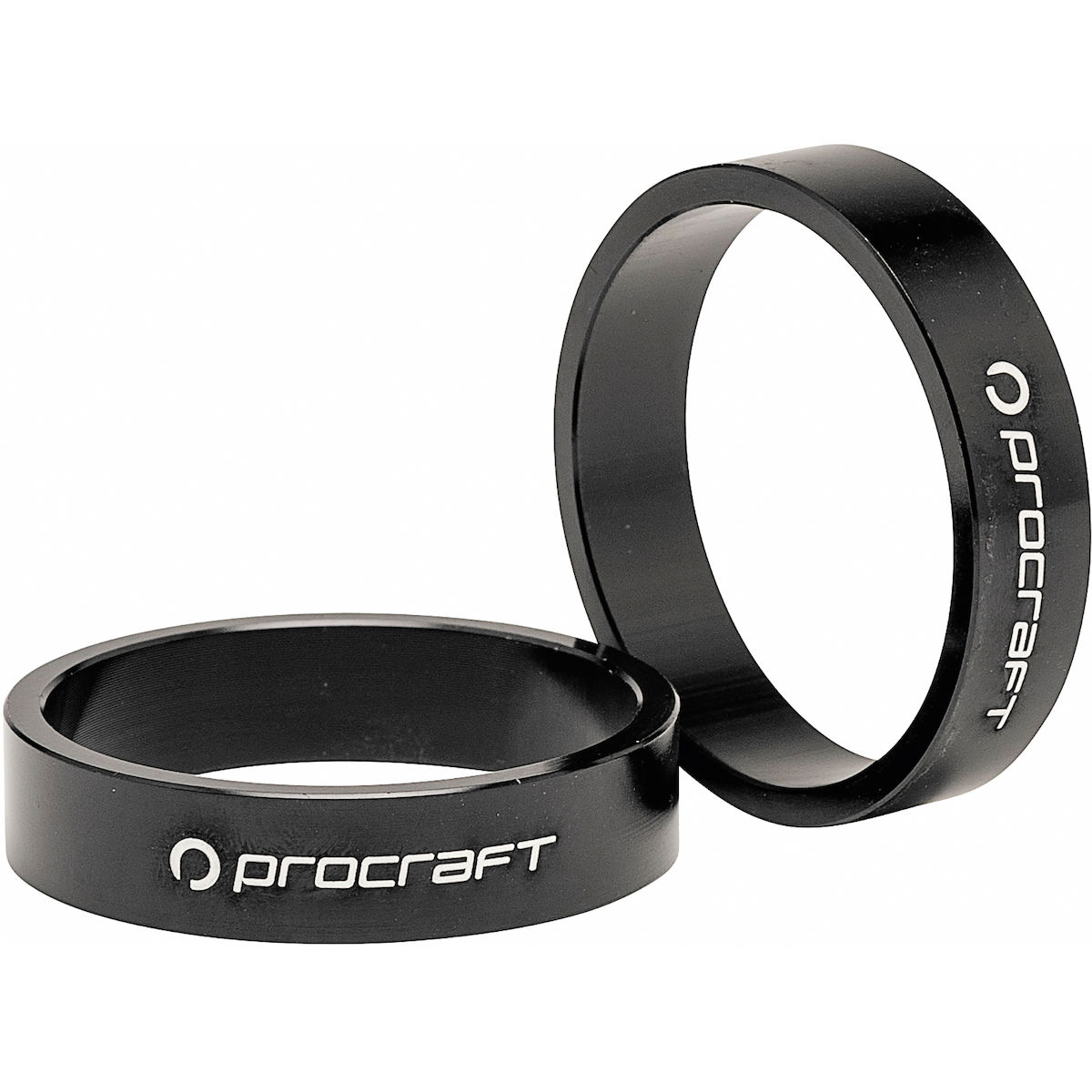 Procraft-Ring, Fahrrad-Abstandshalter, Lenker-Abstandshalter, Schwarz-Ring, Aluminium-Abstandshalter