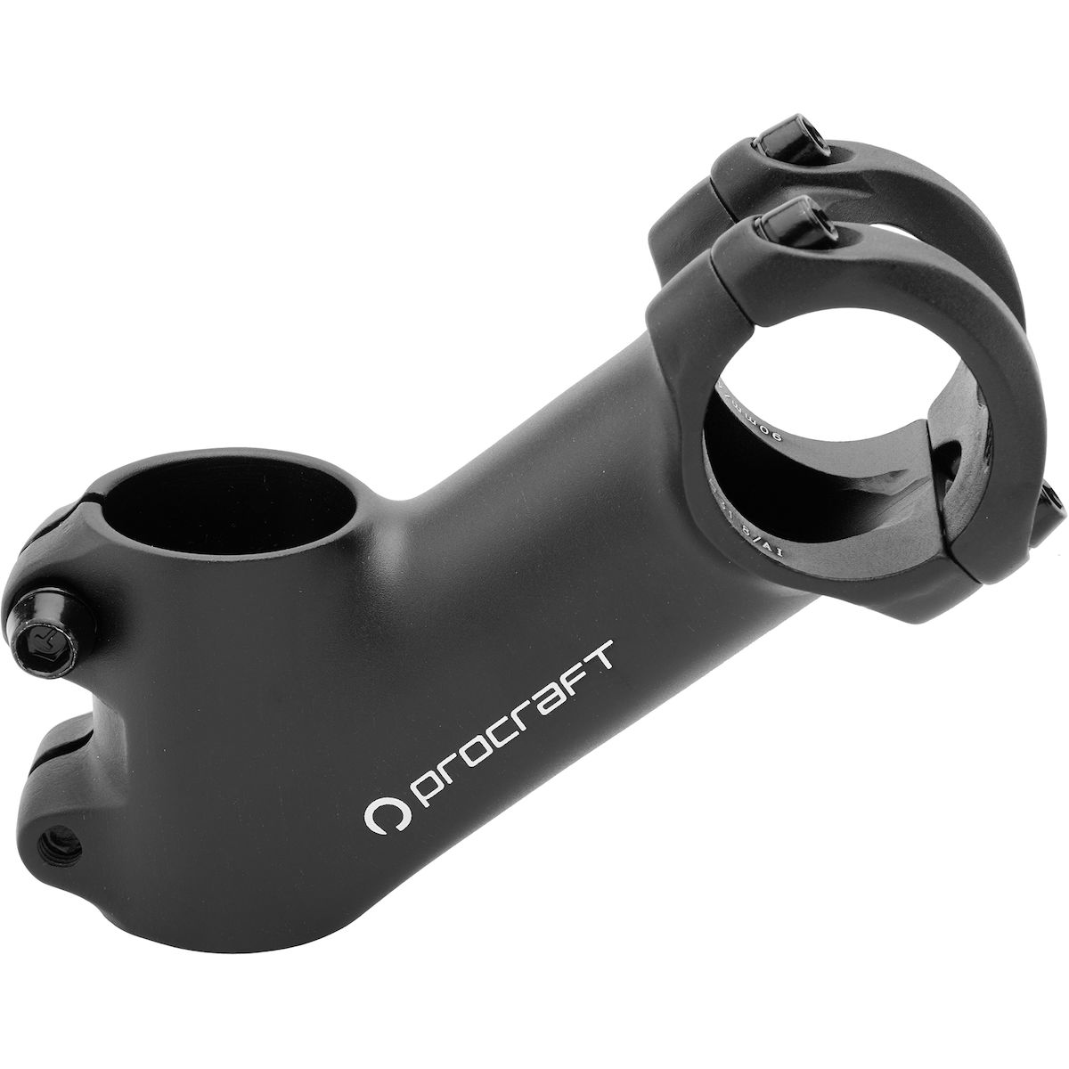 Lenkerklemme, Vorbauklemme, Rennrad, Aluminium, Schwarz