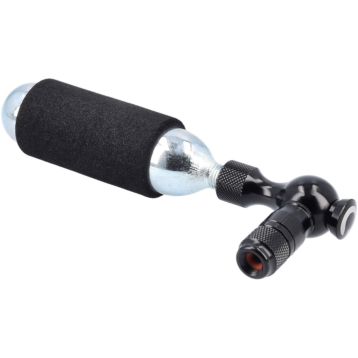 Künstlerpinsel Gripper?, Luftflasche?, Schwarz, Knebelgriff, Verlängerungsvorrichtung