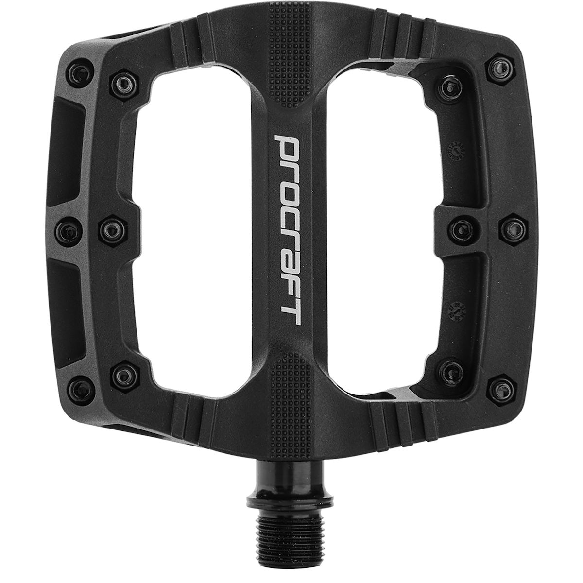 Fahrradpedal, Platformpedal, PP-Pedal, Radsport, Schwarz