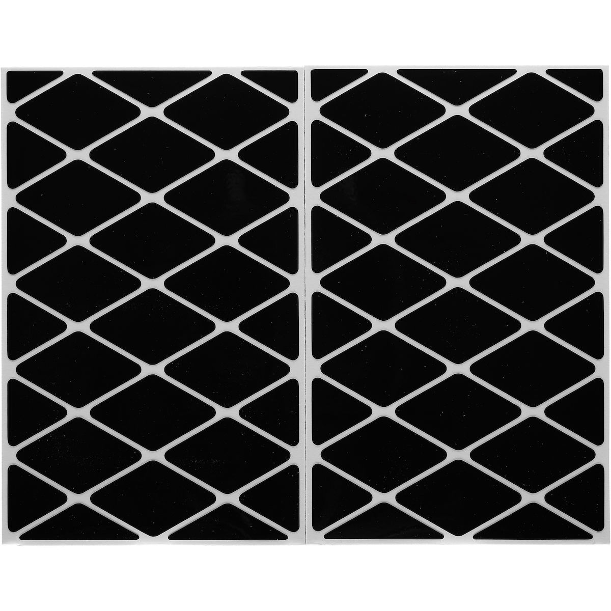 Solarmodul, schwarz, Gittermuster, Doppelpanel, Flachplatte
