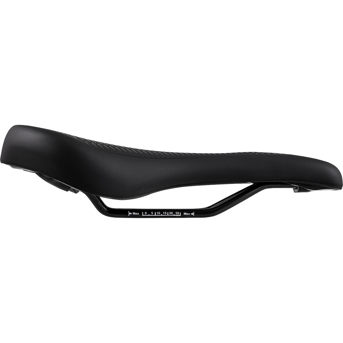 Sattel, Bike-Sattel, Schwarz, Dämpfung, Querschnittskontur