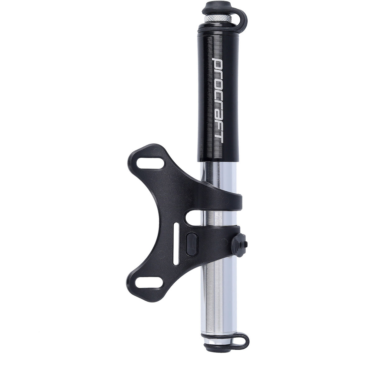 Sattelhalter, Fahrradpumpe, Mini-Pumpe, Ansteckhalter, Luftpumpe