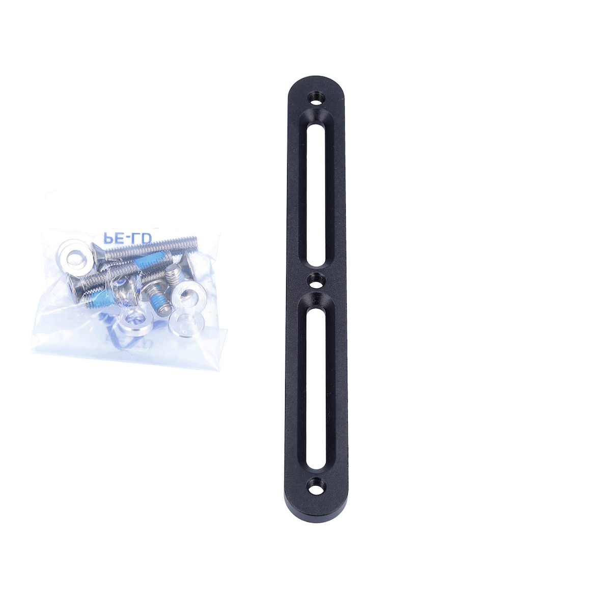 lenkbar, montageplatte, schwarz, slotted-bar, zubehör
