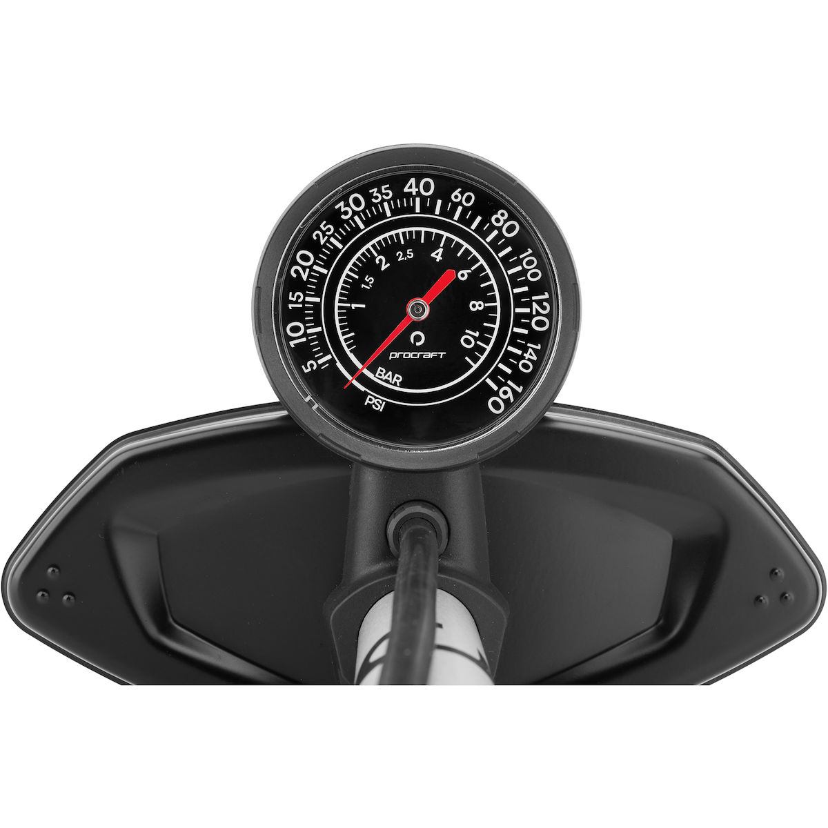 Blutdruckmessgerät, Manometer, Messgerät, analog, Schwarzes Gehäuse