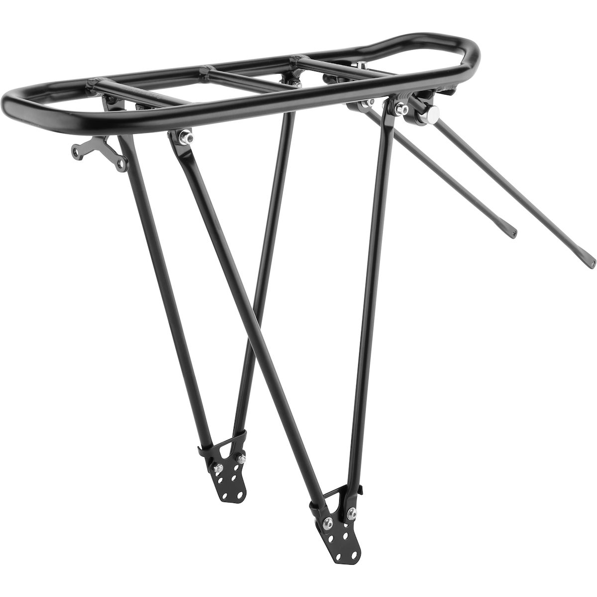 Fahrradkorb, Gepäckträger-Toprahmen, Fahrradgepäckträger, Rahmenkonstruktion, Paar Metallstangen