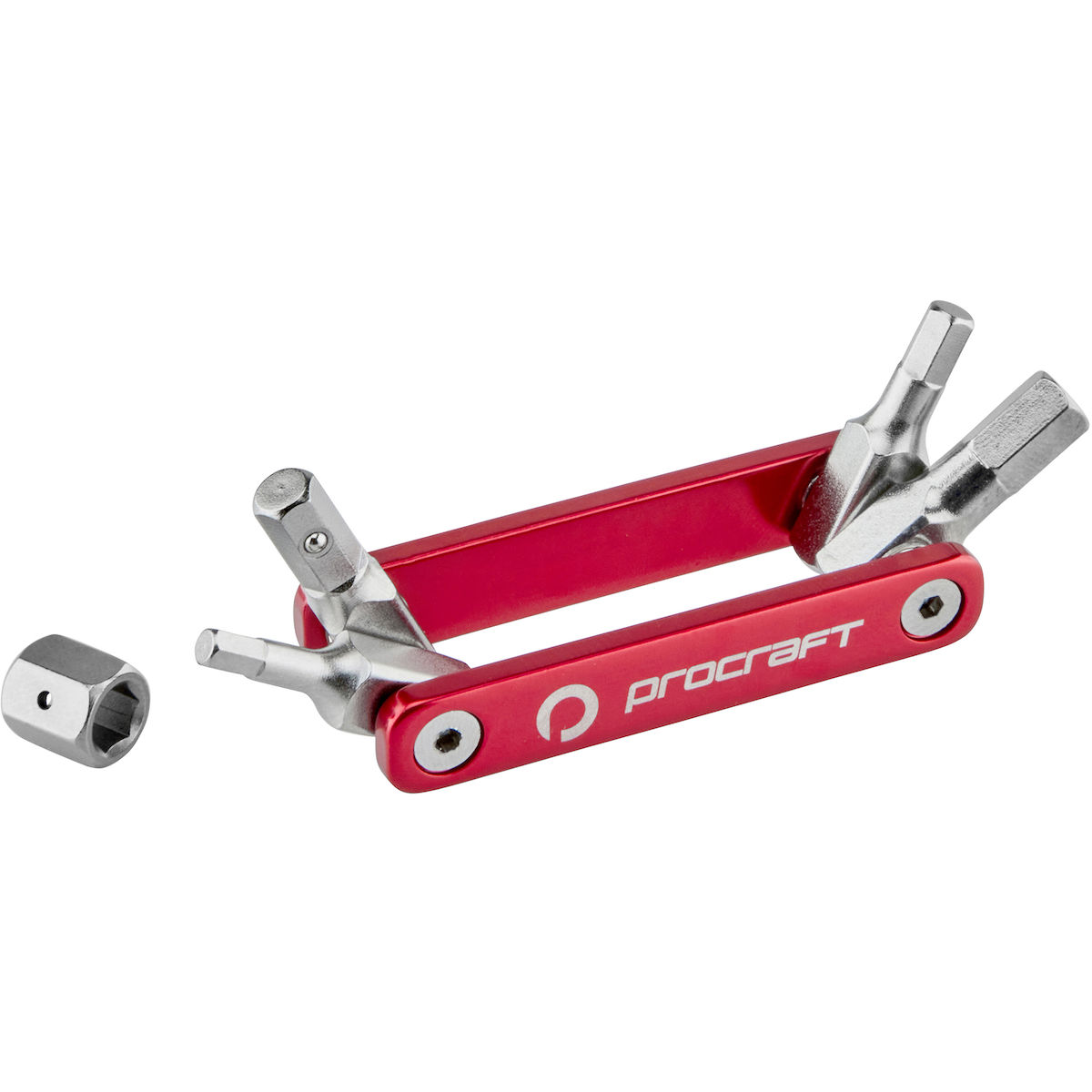 Multitool, Inbusschlüssel, Rot, Kompakt, ProCraft