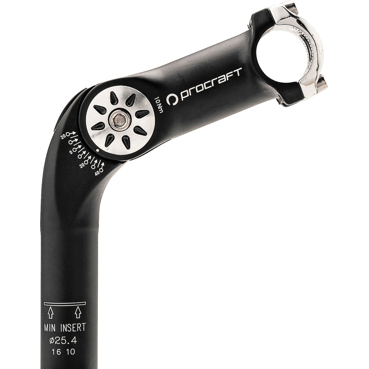 Vorbau Schaft verstellbar 1 1/8” 25,4 mm